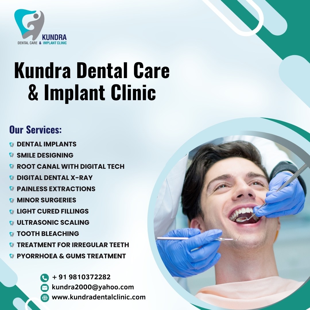 Transform Your Smile with Kundra Dental Care & Implant Clinic: The Best Dental Implants in Preet Vihar