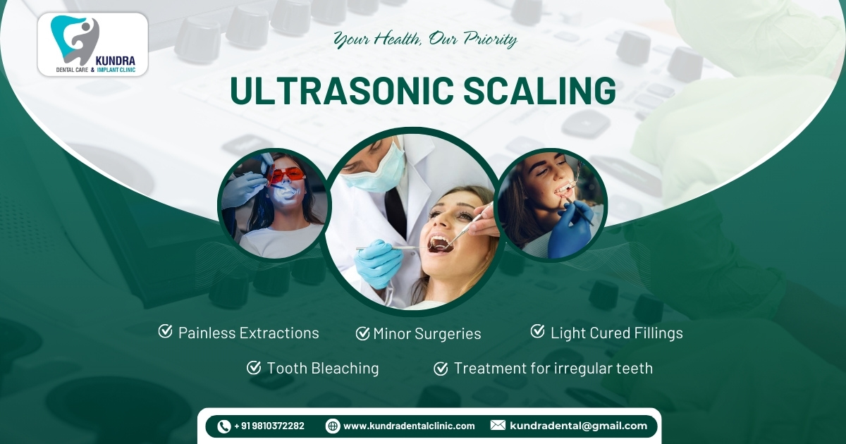 Why Choose an Ultrasonic Teeth Cleaning Dentist? A Smarter, Safer Way to a Brighter Smile